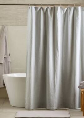 Quince - European Linen Shower Curtain